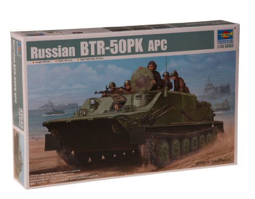 Trumpeter 01582 - Carro Armato Russo Btr 50Pk Apc, Scala 1:35