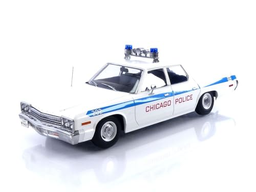 Kk Scale Models - Dod Monaco Chicago Police - 1974-1/18