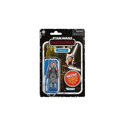 Star Wars Hasbro F4459, Retro Collection Ahsoka Tano Toy 9.5 Cm-Scale The Mandalorian Collectible Action Figure, Toys For Kids Ages 4 And Up, Multiuco