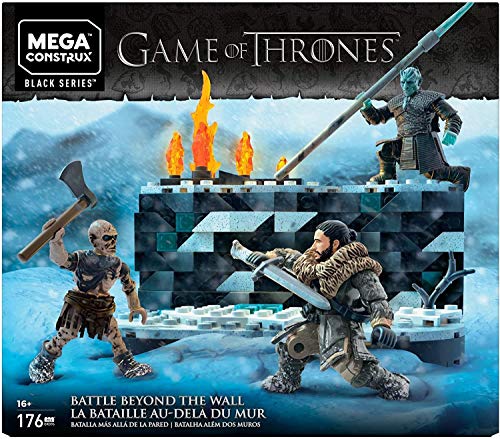 Mattel Mega Construx Il Trono Di Spade, La Battaglia, Contiene Jon Snow, Il Re Della Notte E Un Estraneo, Costruzioni Giocattolo 16 + Anni, Gkg96