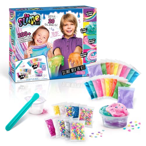 Canal Toys So Slime - Kit Per Creare 20 Slime, Per Attività Creative Diy Per Bambini, Ssc 185, Multicolore