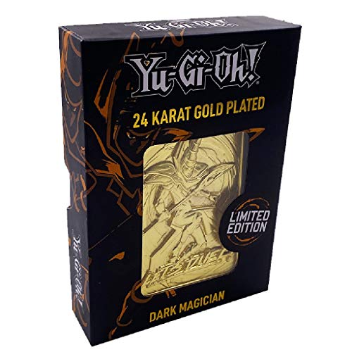 Fanattik- Yu-Gi-Oh Metal Gold Card Replica-Dark Magician Girl, 182496