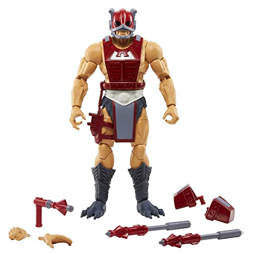 Masters Of The Universe - Masterverse Zodak Action Figure, Snodata, Con Accessori, Mani Intercambiabili, Motu Da 17,8 Cm Da Collezione, Giocattolo E R