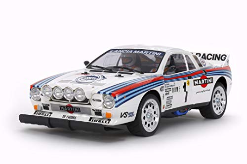 Tamiya- Rc Lancia 037 Rally Fiat Modello Radiocomandato, Colore Non Informazioni, Tam58654