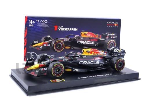 Bburago 1/43 38083V/1 Red Bull Rb19 - Season Car 2023 (M. Verstappen) Diecast Modelcar