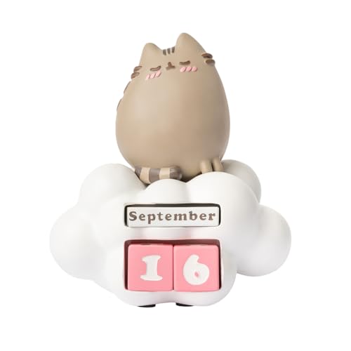 Grupo Erik: Calendario Perpetuo Di Pusheen | Calendario Famiglia Pusheen, Calendario Da Tavolo Perpetuo Pusheen The Cat, 12 X 10 X 13 Cm, Pusheen Gadg