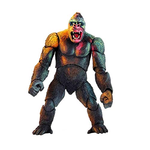 Neca King Kong Action Figure Ultimate King Kong (Illustrated) 20 Cm, Multicolore, Taglia Unica