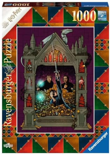 Ravensburger - Puzzle Harry Potter H, Collezione Book Edition, 1000 Pezzi, Idea Regalo, Per Lei O Lui, Puzzle Adulti