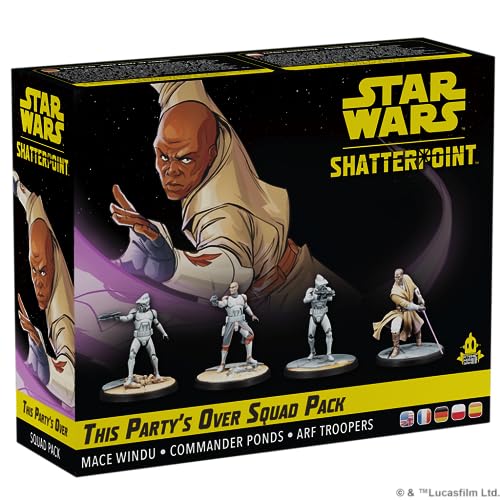 Asmodee - Star Wars Shatterpoint: This Party'S Over, Espansione Gioco Da Tavolo, 14+ Anni, Edizione In Inglese