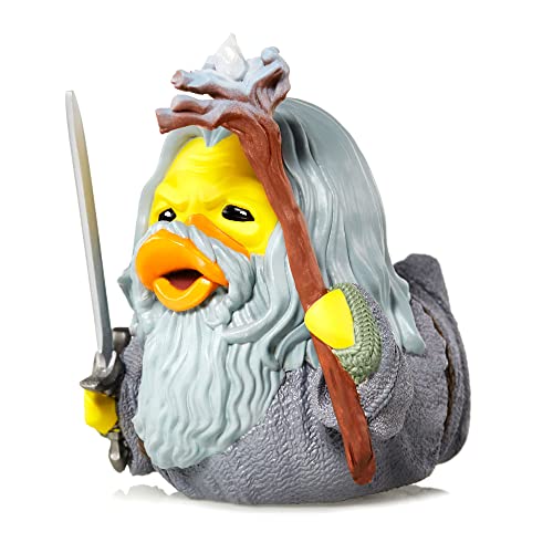 Tubbz Statuina Di Anatra In Vinile Da Collezione Di Gandalf (You Shall Not Pass), Prodotto Ufficiale Del Signore Degli Anelli, Tv, Film E Videogiochi