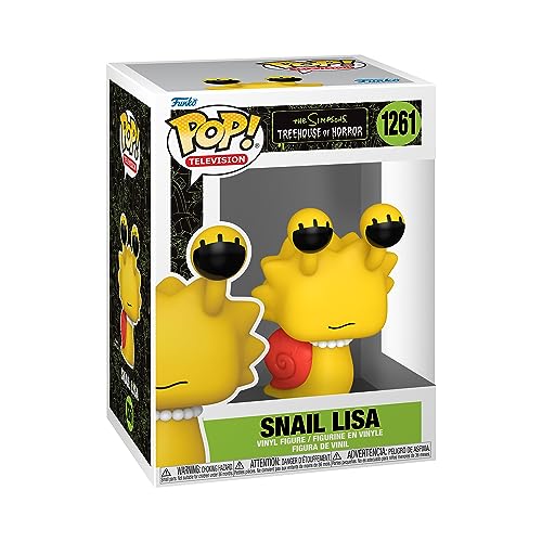 Funko Pop! Tv: Simpsons S9- Snail Lisa Simpson - The Simpsons - Figura In Vinile Da Collezione - Idea Regalo - Merchandising Ufficiale - Giocattoli Pe