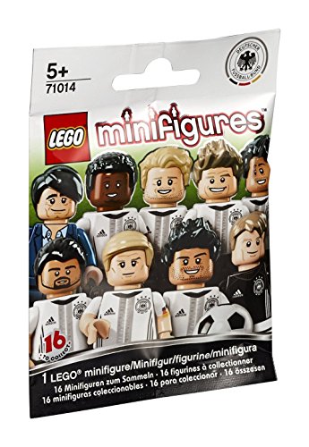 Lego Minifigures Édition Limitée Équipe De Football D'Allemagne La Mannschaft (1 Modèle Aléatoires)