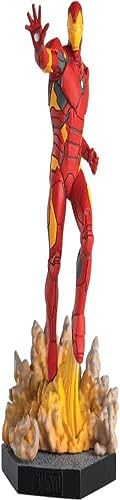 Eaglemoss Mvsen001, Figura Iron Man Pose Di Battaglia Scala 1:18, Multicolore