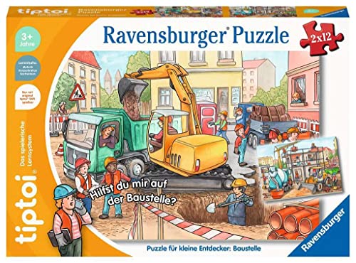 Ravensburger- Puzzle Tiptoi, Multicolore, 00137