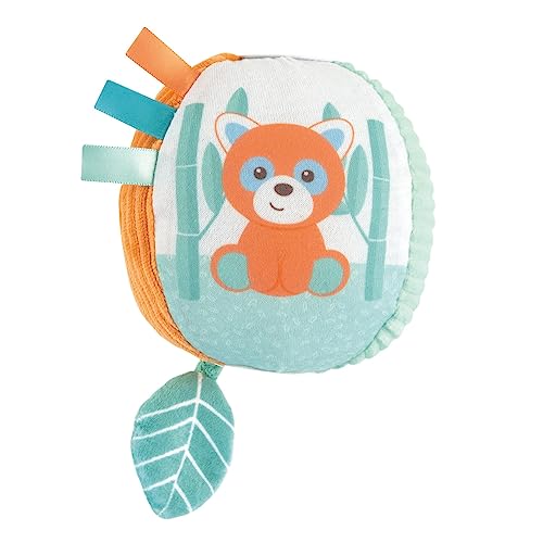 Chicco My Sweet Doudou Palla Panda&Camaleonte, Morbida Pallina In Diversi Tessuti, Con Trillino, Attività Manuali, Giochi Bambini, Primo Gioco Per Bam
