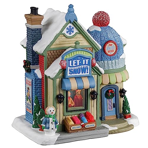 Lemax- Caddington Village Lighted Building: Let It Snow, Multicolore, 35037