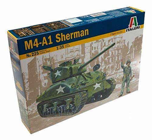 Italeri 0225 - M4A1 Sherman (Ve-Day Special Edition) Model Kit Scala 1:35