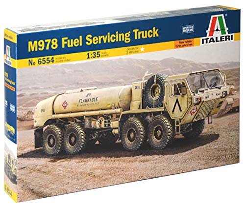 Italeri 6554 M978 Fuel Servicing Truck Model Kit Veicoli Militari Scala 1:35