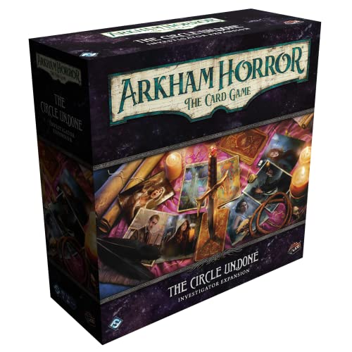 Fantasy Flight Games | Arkham Horror: The Circle Undone Investigator Expansion | Gioco Di Carte | Età 14+ Anni | 1-4 Giocatori | Tempo Di Gioco: 45 Mi