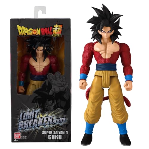 Bandai - Dragon Ball Super - Action Figure Gigante Limit Breaker - Super Saiyan 4 Goku - 36744