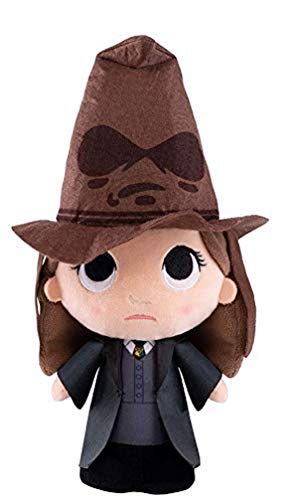 Funko Supercute Plushies: Harry Potter: Hermione Granger With Sorting Hat- Peluche Da Collezione - Idea Regalo Per Il Compleanno - Merchandising Uffic