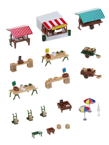 Faller Faller-272533 272533 N Mercato Settimanale Kit