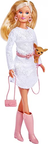 Simba - Steffi Love Chic Gold, Fashion Doll 29 Cm, + 3 Anni, 105733207009