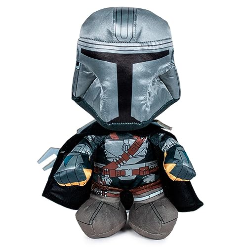 Whitehouse Leisure International - Peluche Warrior Mandalorian Star Wars 25 Cm, Multicolore (120770)