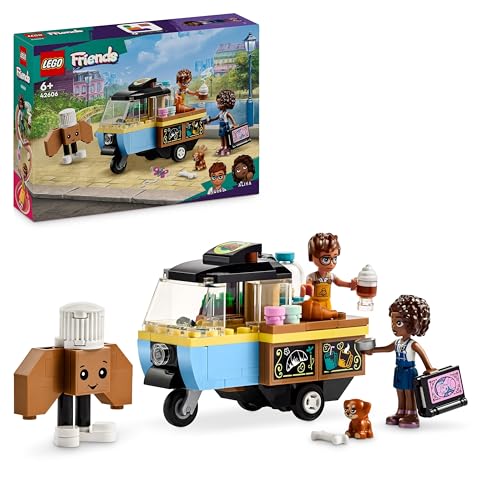 Lego Friends Furgoncino Del Fornaio, Giochi Per Bambine E Bambini Da 6 Anni In Su, Kit Di Costruzioni Con Cucina Giocattolo Mobile, Cibo, Mini Bamboli