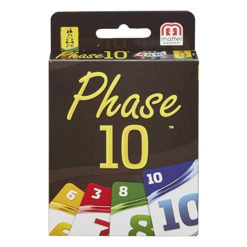 Mattel Games Phase 10, Gioco Di Carte, Ffy05