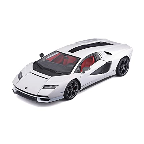 Bburago 1/24 Lamborghini Countach Lpi 800-4 - Bianca