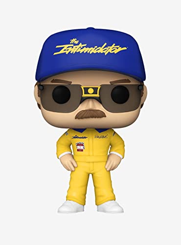 Funko Pop! Nascar: Dale Earnhardt Sr. - (- Giallo Wrangler) - Figura In Vinile Da Collezione - Idea Regalo - Merchandising Ufficiale - Giocattoli Per 