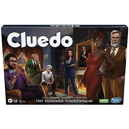 Gioco Da Tavolo Cluedo, Gioco Cluedo Rinnovato Per 2-6 Giocatori, Giochi Criminali, Giochi Investigativi, Giochi Per Famiglie Per Bambini E Adulti (It