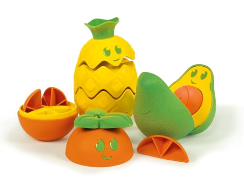 Clementoni - 17686 - Frutta Componi E Impara - Gioco Frutta Componibile, Gioco Bambini 12 Mesi, Sviluppa Capacità Manuali E Logiche - Ecologico, In Pl
