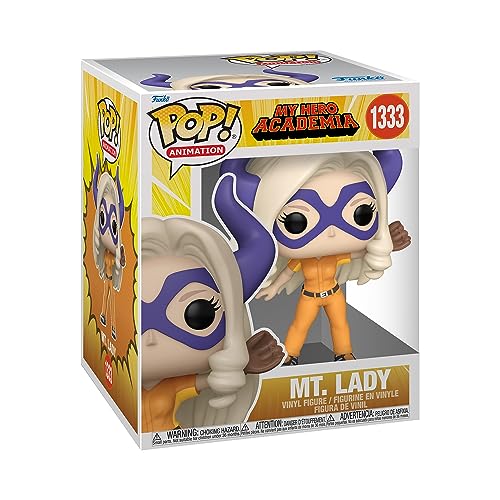 Funko Pop! Super: Mha Hlb - Mt. Mount Lady - (Baseball) - My Hero Academia - Figura In Vinile Da Collezione - Idea Regalo - Merchandising Ufficiale -