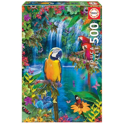 Educa - Genuine Puzzles. Paradiso Tropicale. Puzzle Di 500 Pezzi. 15512