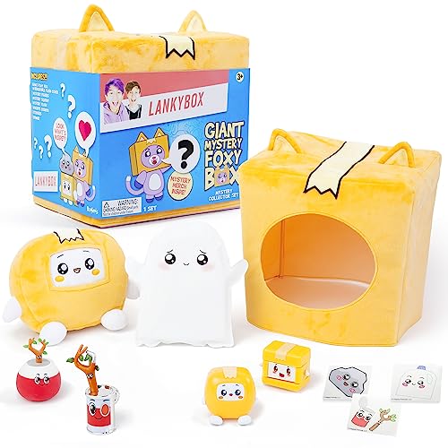 Lankybox Scatola Misteriosa Foxy Mystery Box Con 10 Emozionanti Giocattoli Da Scoprire All'Interno, Prodotto Con Licenza Ufficiale