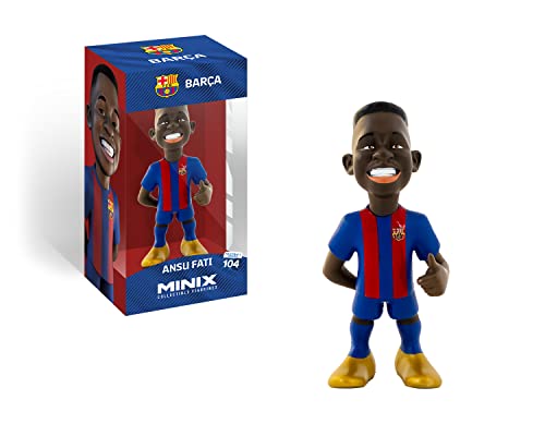 Minix Fc Barcelona Fati 10#104 - Personaggio Da Collezione 12 Cm