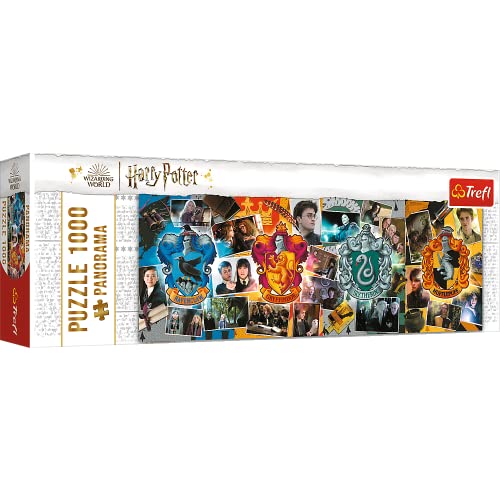 Trefl Panoramico 1000 Elementi, Personaggi Del Film, Fai Da Te, Intrattenimento Creativo, Per Adulti E Bambini Sopra I 12 Anni Puzzle, Colore Harry Po
