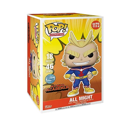 Funko Pop! Animation: My Hero Academia (Mha) - All Might 18" - My Hero Academia And 2 - Figura In Vinile Da Collezione - Idea Regalo - Merchandising U
