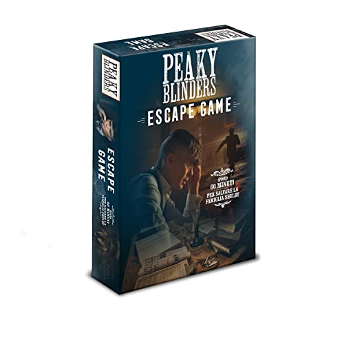 Asmodee - Peaky Blinders: Escape Game, Gioco Da Tavolo Con App, Escape Room In Un Gioco Di Società, Edizione In Italiano, 7651