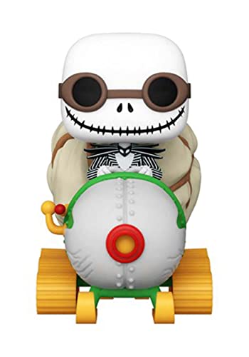 Funko Pop! Disney Ride: The Nightmare Before Christmas-Jack Skellington With Goggles & Snowmobile - Disney: The Nightmare Before Christmas - Figura In