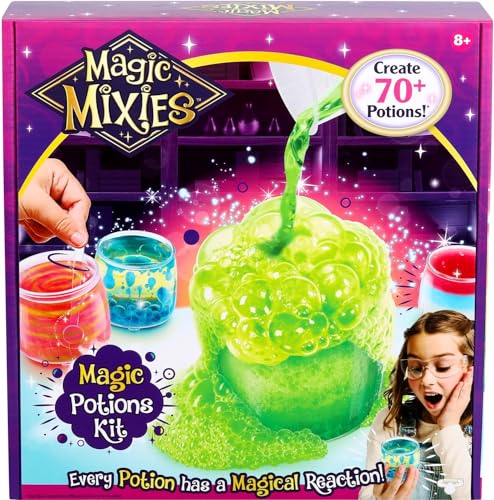 Magic Mixies Kit Di Pozioni Magiche. I Bambini Possono Seguire Il Loro Libro Degli Incantesimi E Mescolare Gli Ingredienti Per Creare Oltre 70 Pozioni
