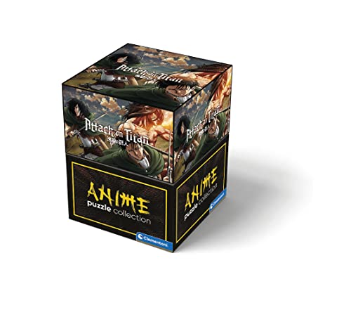 Clementoni- Attack On Titan Titan-500 Pezzi Adulti, Puzzle Anime, Made In Italy, Multicolore, 35138