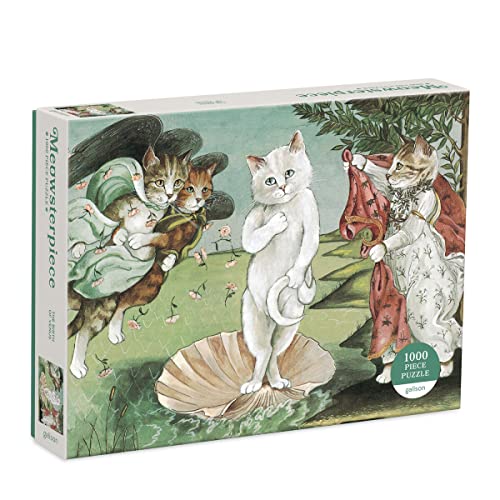 Birth Of Venus Meowsterpiece Of Western Art Puzzle: 1000 Pieces