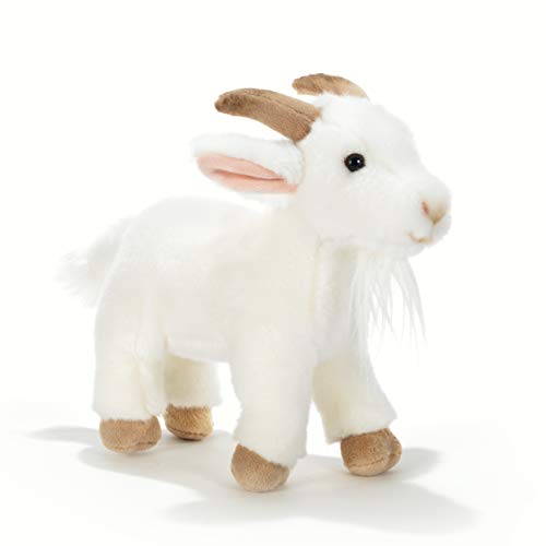 Plush & Company Beba Capretta Bianca 25 Cm L Animale Fattoria Peluches 507, Multicolore