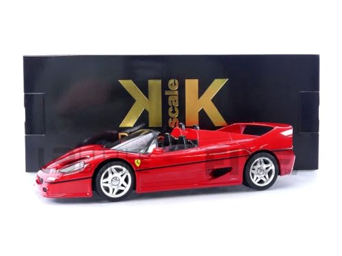 Kk Scale Models- Collezione Auto In Miniatura, Colore Rosso, 180951R