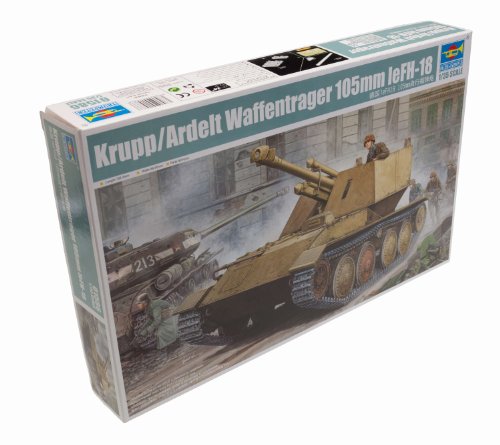 Trumpeter 1/35 German Krupp/Ardelt 105Mm Lefh18 Waffentrager Weapons Carrier (Japan Import)