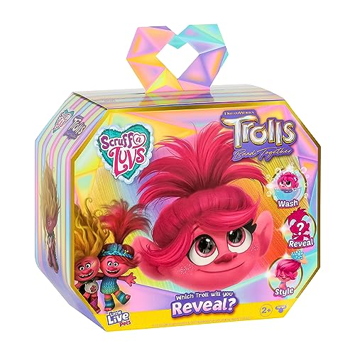 Little Live Pets Pets-30181 Scruff-A-Luvs: Trolls, Multicolore, Small, 30181