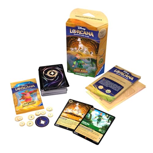 Ravensburger Disney Lorcana Trading Card Game: Set 3 – Starter Deck A (Inglese)